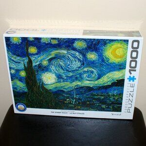 3/$55❤️new Eurographics The Starry Night Vincent Van Gogh puzzle La Nuit Étoilée